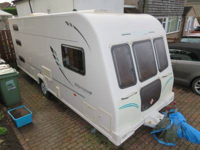 Bailey Olympus 546 2011 6 Berth Caravan For Sale