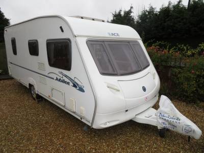 Ace Jubilee Aristocrat 2008 4 Berth Caravan Recently Serviced For Sale 