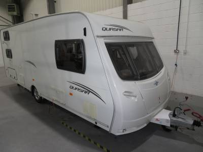 Lunar Quasar 546 2012 6 Berth Caravan For Sale Motormover Included