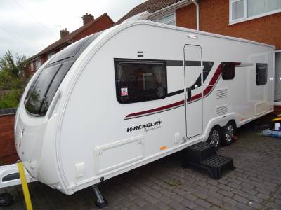 Swift Sprite Quattro Wrenbury 6 berth rear fixed bed bunk beds caravan with extras for sale