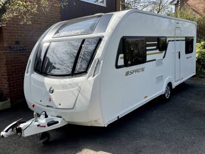 Swift Sprite Major 6TD 6 Berth Bunk Beds Motormover Caravan For Sale