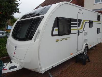 2017 Swift Major 6 Sprite 6 Berth Bunk Bed Caravan for sale