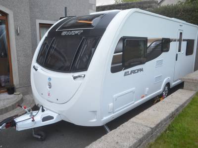 2021 SWIFT EUROPA 590 TD 6 BERTH CARAVAN FOR SALE