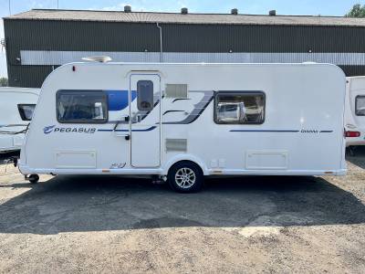 2016 Bailey Pegasus Rimini twin bed 4 berth caravan