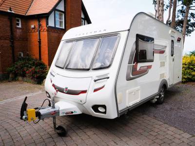 Coachman Amara 450/2, 2 Berth, Motor Mover, New Tyres and Leisure Battery, Serviced