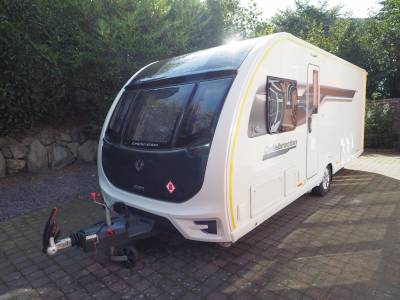 Swift Celebration 580, 4 berth, Fixed Bed, End Washroom, 2018 MY