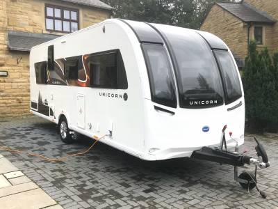 2023 Bailey Unicorn Cabrera - Rear Fixed bed - 4 berth - Motor Mover