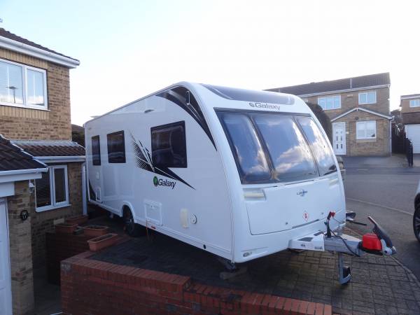 Lunar Galaxy 4ES 4 Berth Rear Washroom Bunk Beds Caravan For Sale