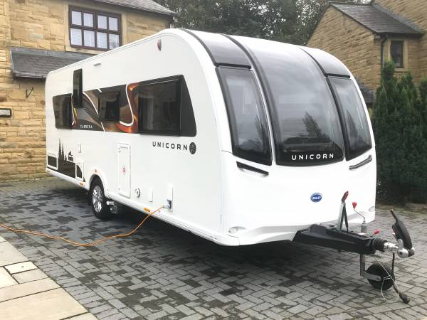 2023 Bailey Unicorn Cabrera - Rear Fixed bed - 4 berth - Motor Mover