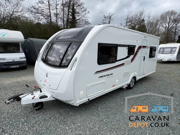 2017 Swift Prestbury Caravan - 6 Berth Family Touring Caravan | Fixed Bunks | Separate Shower | ATC
