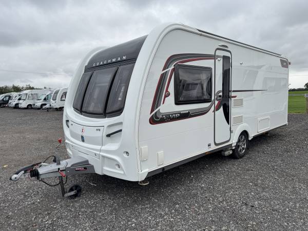 Coachman VIP 575 4 berth family caravan
