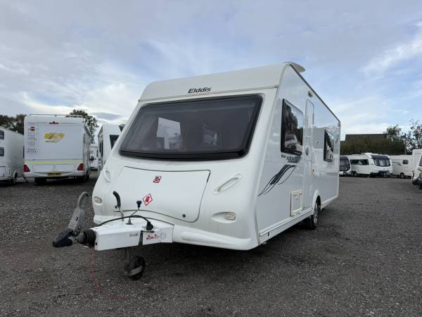 ELDDIS XPLORE 504 | FIXED DOUBLE BED | MOTOR MOVER | NEW FRONT WINDOW