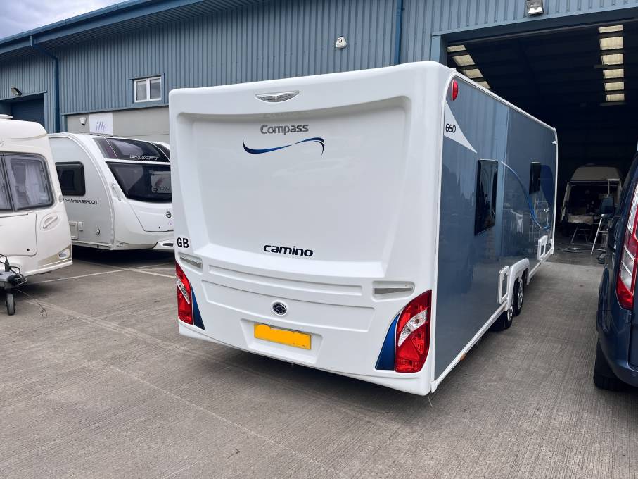 Compass Camino 4 berth island bed caravan for sale